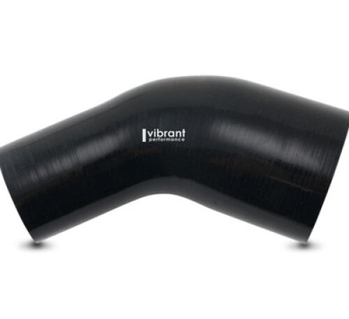 Vibrant 45 Degree Silicone Transition Elbow Hose ID 2.75in x 2.25in