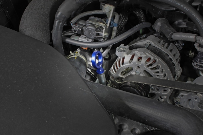 PERRIN 15-26 Subaru WRX & 13-26 BRZ/FR-S/86/GR86 Dipstick Handle Loop Style - Blue - Image 5