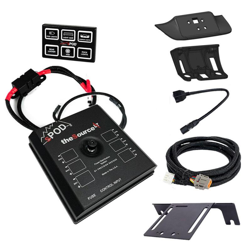 sPOD 2023+ Ford F250/F350 Super Duty Mini6 SourceLT Vehicle Power Management Kit - Image 2
