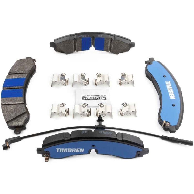 Timbren 20-26 Chevy Silverado 2500/3500 HD BES Severe Duty Semi-Metallic Brake Pads - Front & Rear - Image 3