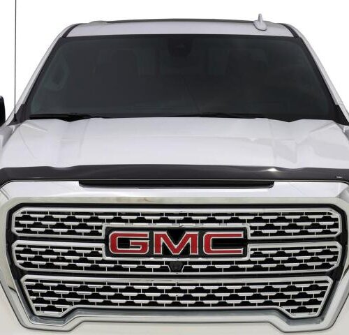 Husky Liners 22-24 Chevrolet Silverado 1500 (Excl. ZR2/LT TB/C TB) Aeroskin Hood Protector - Smoke - Image 4