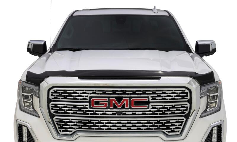 Husky Liners 22-24 Chevrolet Silverado 1500 (Excl. ZR2/LT TB/C TB) Aeroskin Hood Protector - Smoke - Image 4