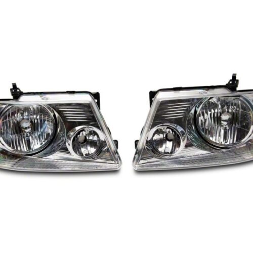 Alternative view of Raxiom for 2004-2008 Ford F-150 Axial Series OEM Style Replacement Headlights- Chrome Housing (Clear Lens)