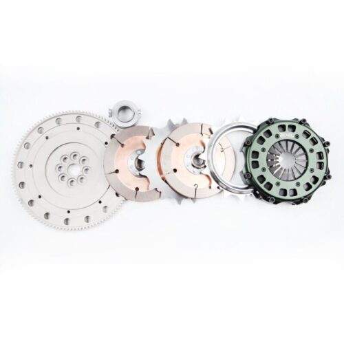 BLOX Racing Honda D-Series Twin Disc Clutch 7.25in Sprung by Edel for BLOX Racing - Image 3