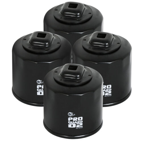 aFe Power Pro GUARD D2 Oil Filter 02-17 Nissan Cars L4/ 04-17 Subaru Cars H4 (4 Pack) - Image 3