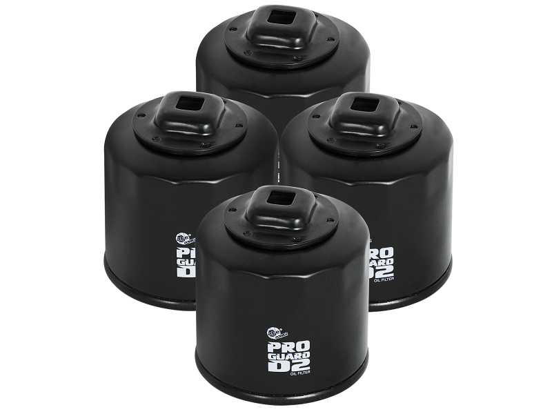 aFe Power Pro GUARD D2 Oil Filter 02-17 Nissan Cars L4/ 04-17 Subaru Cars H4 (4 Pack) - Image 3