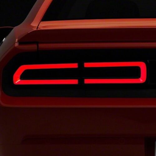 Alternative view of Raxiom for 2008-2014 Challenger LED Tail Lights- Black Housing (Smoked Lens)