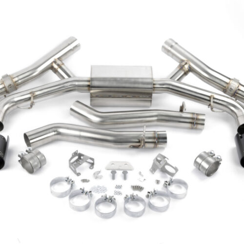 Dinan for 20-26 BMW X5 M/X6 M (F95/F96) Valved Axleback Exhaust System - Black Tips