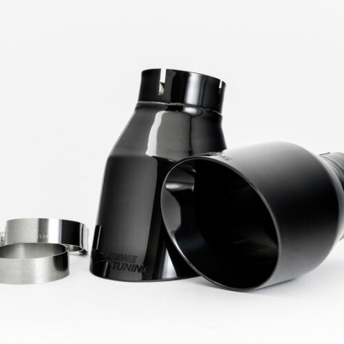 AWE Tuning Touring Edition Exhaust - Quad Outlet Diamond Black Tips for Audi C7.5 A6 3.0T - Image 5
