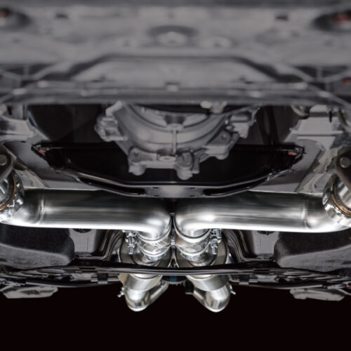 AWE Tuning Track Edition Cat-Back Exhaust System w/ Chrome Silver Tips for 2023 Nissan Z RZ34 RWD - Image 4