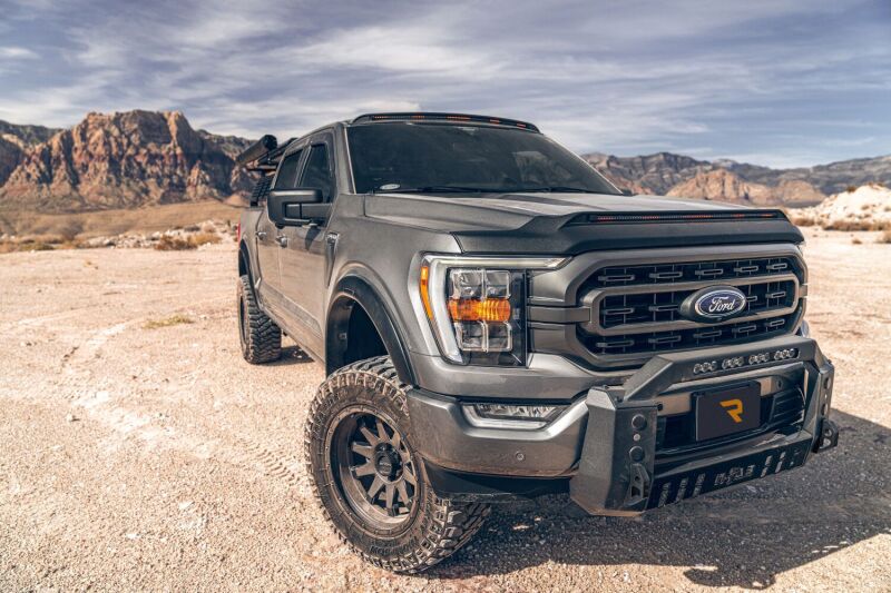 Husky Liners 19-21 Chevrolet Silverado 1500 Aeroskin Lightshield PRO - Blk - Image 5