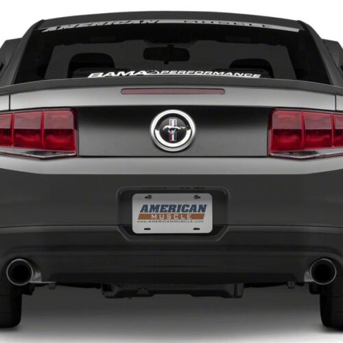 Raxiom for 2010-2012 Ford Mustang Aero Tail Lights- Black Housing (Smoked Lens) - Image 4