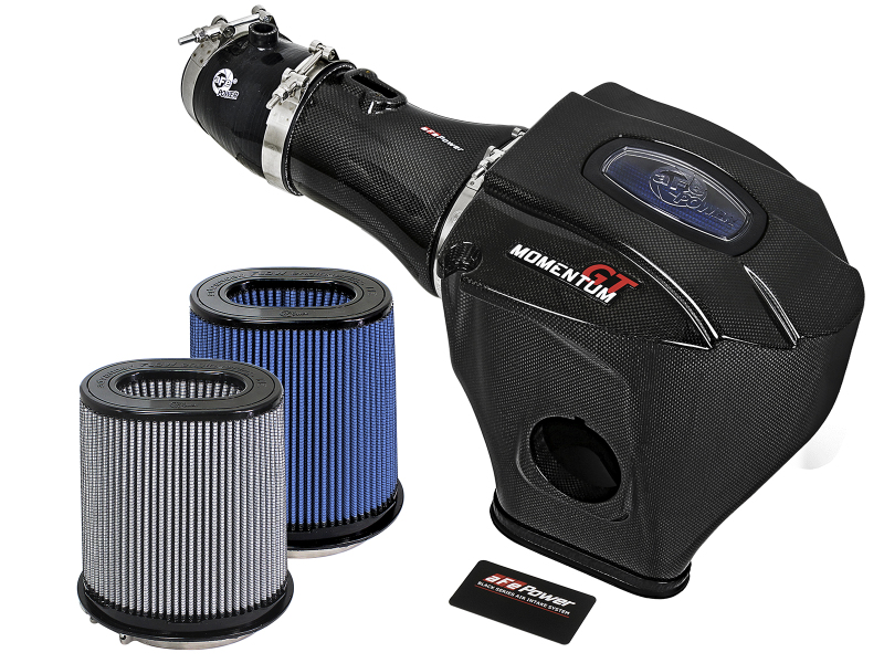 aFe Power Momentum GT Black Series Carbon Fiber CAIS 15-16 Dodge Challenger SRT Hellcat V8-6.2L (sc) - Image 3