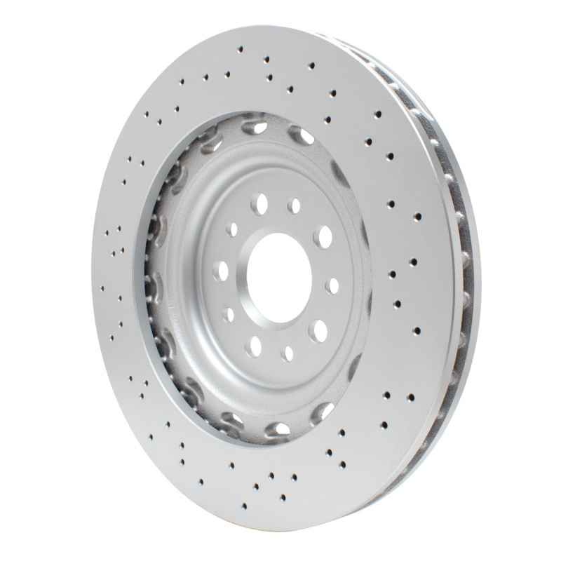 DFC 14-24 Maserati Ghibli Front Drilled Hi-Carbon Alloy Geomet Coated Rotor - Image 4
