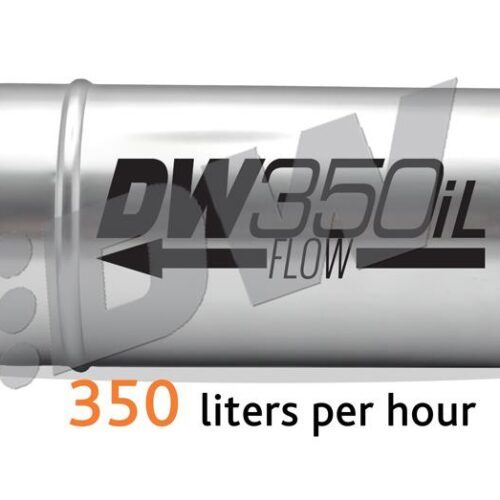 DeatschWerks 350 LPH DW350iL In-Line External Fuel Pump (No Bracket) - Image 3