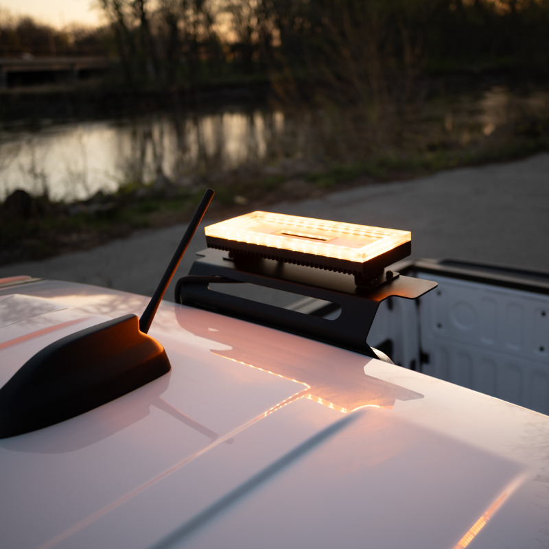 Putco Universal Yellow Jacket 12in x 4.5in Strobe Light Bar - Yellow/White - Image 4