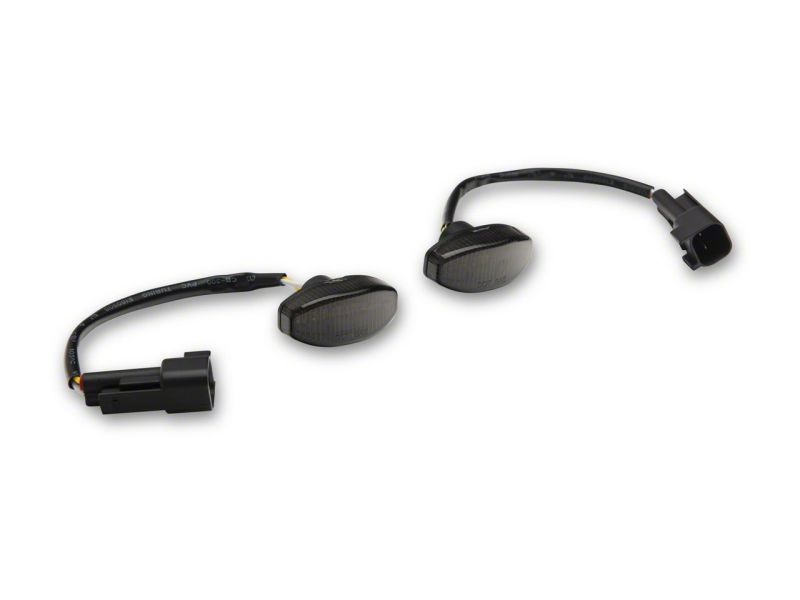 Raxiom for 2010-2020 Ford F-150 Raptor Axial Series LED Front Fender Flare Lights- Smoked - Image 2