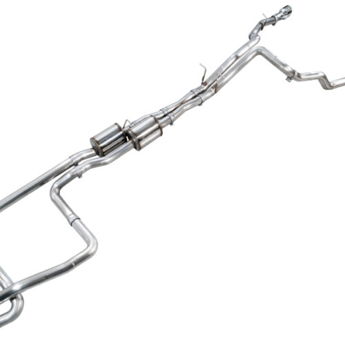 AWE Tuning Cat-Back Exhaust - Chrome Silver Tips for 2025+ RAM 1500 RHO 3.0 I6 TT 0FG Dual Rear Exit - Image 7
