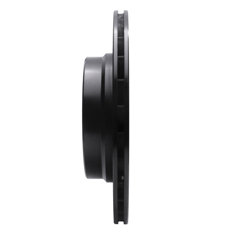 R1 Concepts for 95-99 BMW M3 E36 Right Rear Drilled & Slotted Black Brake Rotor - Image 3
