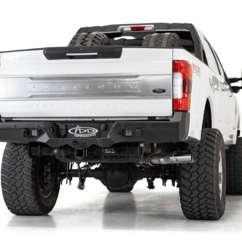Addictive Desert Designs for 17-20 Ford Super Duty Bomber HD Rear Bumper w/ Mounts For Cube Lights - Image 9