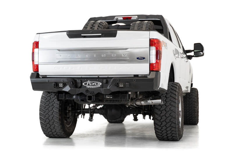 Addictive Desert Designs for 17-20 Ford Super Duty Bomber HD Rear Bumper w/ Mounts For Cube Lights - Image 9