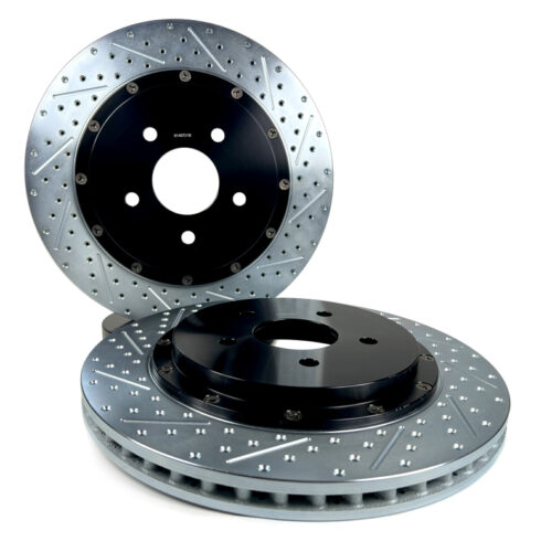 Baer Brakes 14-19 Chevrolet Corvette Stingray Eradispeed+ Rear SDZ 2-Piece Performance Brake Rotors