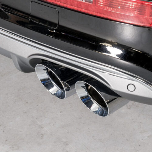 AWE Tuning Touring Edition Exhaust - Quad Outlet Chrome Silver Tips for Audi 8R SQ5 - Image 4
