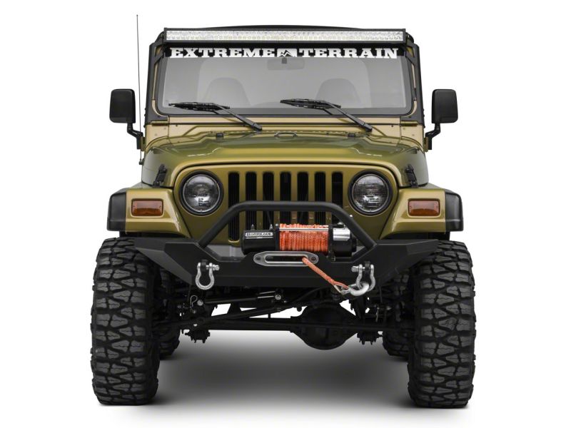 Raxiom for 1997-2006 Jeep Wrangler TJ 50-In LED Light Bar Windshield Mount - Image 5