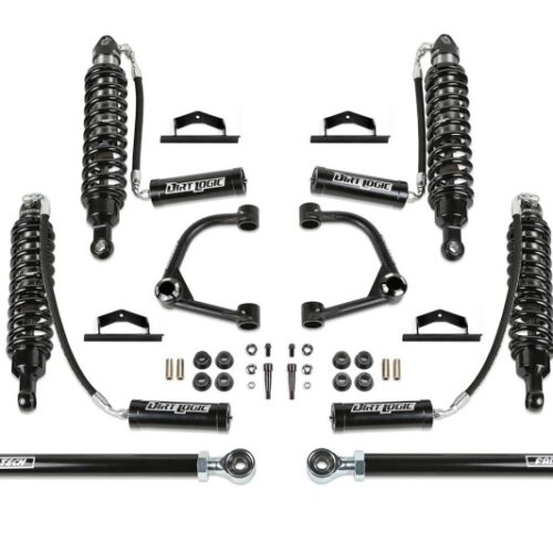 Fabtech 2021 Ford Bronco 3in UCA Kit w/Uniballs & Dlss Resi Shocks