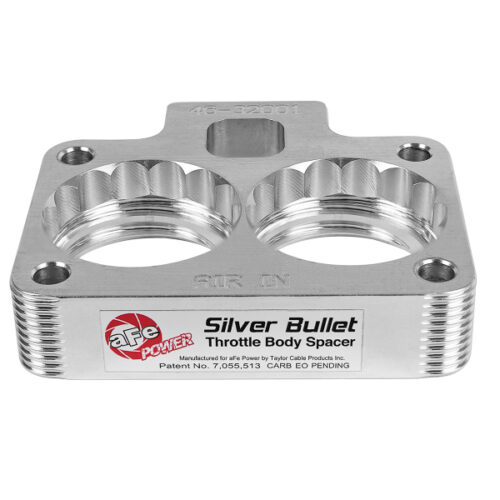 aFe Power Silver Bullet Throttle Body Spacers TBS Dodge Trucks 94-01 V8-5.2/5.9L - Image 5