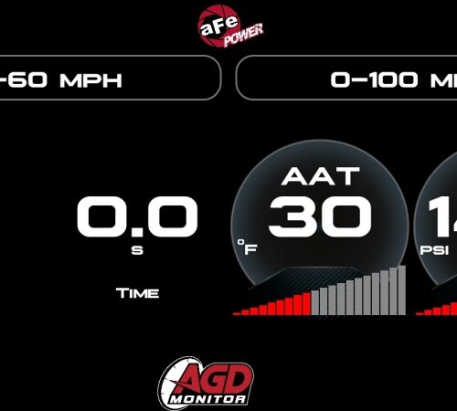aFe Power AGD Advanced Gauge Display Digital 5.5in Monitor 08-18 Dodge/RAM/Ford/GM Diesel Trucks - Image 4