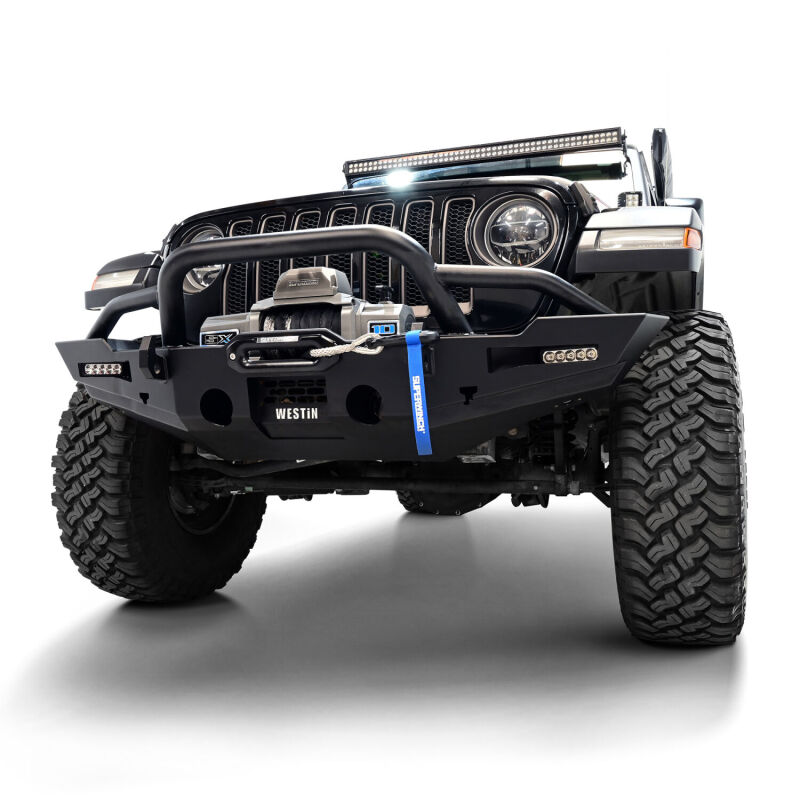 Westin 20-25 Jeep Gladiator / 18-25 Wrangler JL XTS Front Bumper - Tex. Blk - Image 7