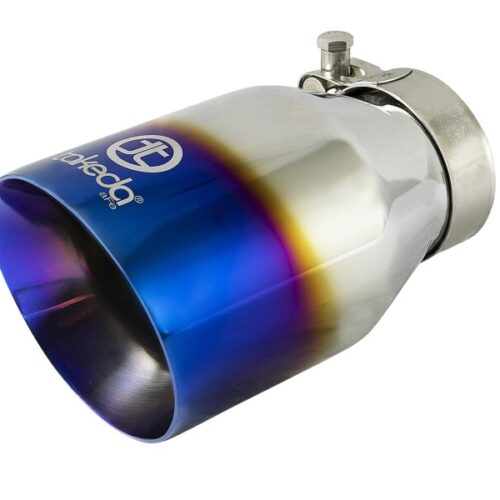 aFe Power Takeda 13-17 Hyundai Veloster L4-1.6L 2-1/2in 304 SS Axle-Back Exhaust w/ Blue Flame Tips - Image 4