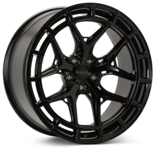 Vossen HFX-1 18x8.5in / 6x139.7 BP / ET35 / 106.1 CB - Tinted Gloss Black Wheel