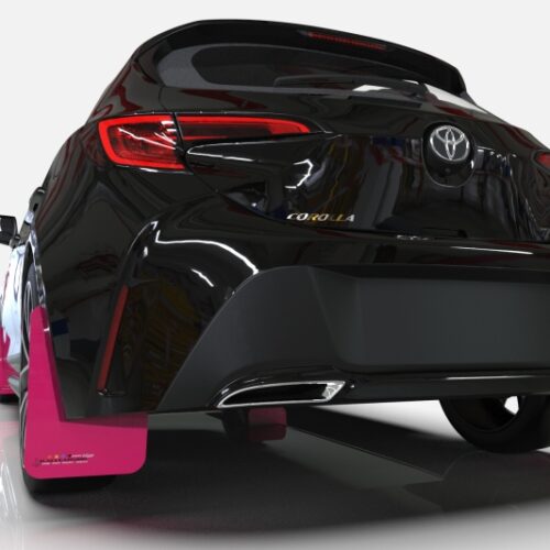 Rally Armor 22-26 Subaru WRX Pink Mud Flap BCE Logo - Image 5
