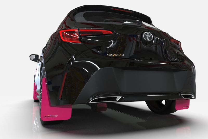 Rally Armor 22-26 Subaru WRX Pink Mud Flap BCE Logo - Image 5