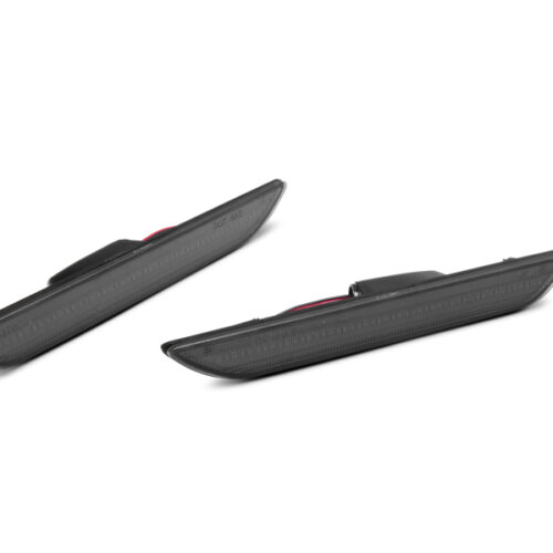 Raxiom for 2015-2022 Ford Mustang Axial Series LED Side Marker Lights Rear (Smoked) - Image 4