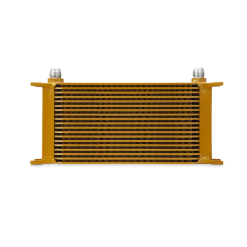 Mishimoto Universal 19 Row Oil Cooler - Gold - Image 7