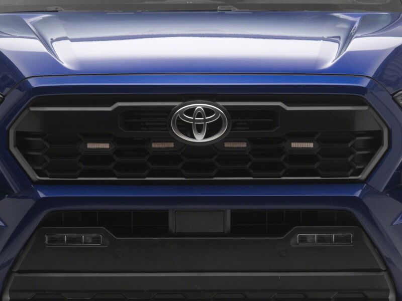 Raxiom for 2024-2026 Toyota Tacoma Pre Runner/ TRD Off-Road/ TRD Sport Amber LED Grille Light- Clear Lens - Image 8