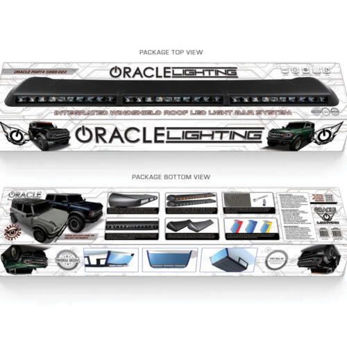 Oracle 2021+ Ford Bronco Integrated Windshield Roof LED Light Bar System - Image 10