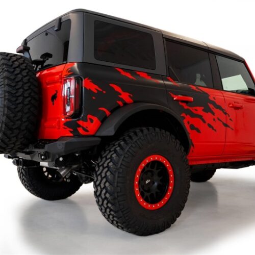 Addictive Desert Designs for 21-22 Ford Bronco Stealth Fighter Rear Bumper - Image 6