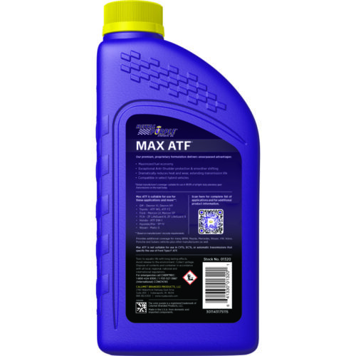 Alternative view of Royal Purple Max ATF Automatic Transmission Fluid - 1 Quart