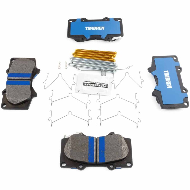 Timbren 03-24 Toyota 4Runner/10-23 Lexus GX460 BES Severe Duty Semi-Metallic Brake Pads - Front - Image 3