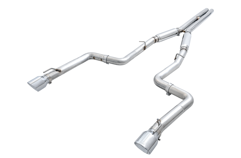 AWE Tuning Track Edition Exhaust - Chrome Silver Tips for 2015+ Dodge Charger 6.4L/6.2L Supercharged - Image 4