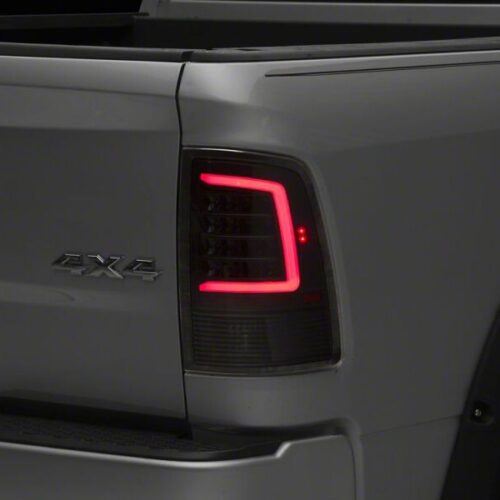 Raxiom for 2009-2018 Dodge RAM 1500 Axial Series LED Tail Lights- Black Housing- Clear Lens - Image 2
