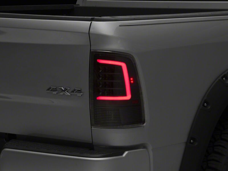 Raxiom for 2009-2018 Dodge RAM 1500 Axial Series LED Tail Lights- Black Housing- Clear Lens - Image 2