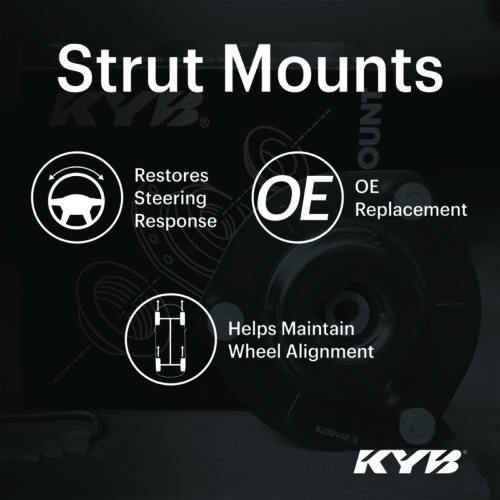 KYB 20-22 Toyota Corolla / 19-20 Lexus UX200 / 16-22 Toyota Prius Mount Kit - Front - Image 3