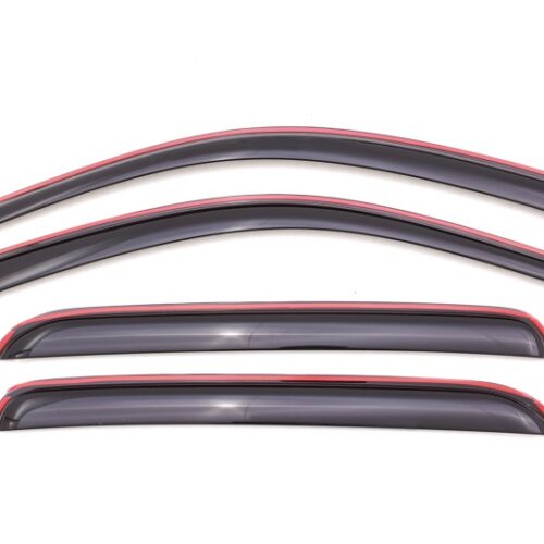 AVS 21-22 Hyundai Santa Cruz In-Channel Ventvisor Front & Rear Window Deflectors 4pc - Smoke - Image 5