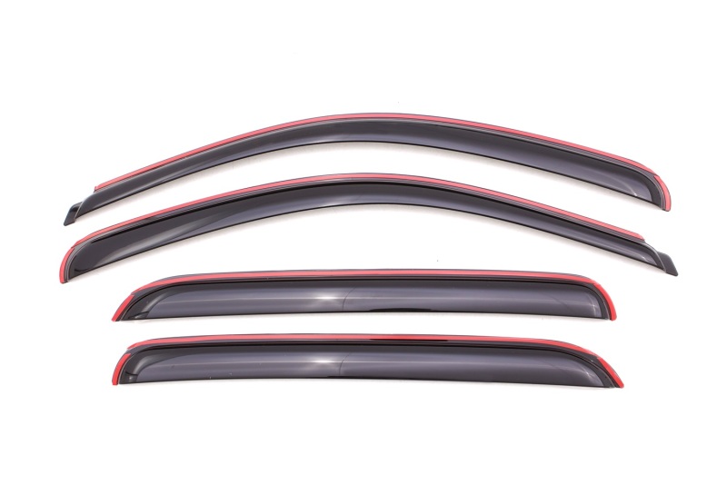 AVS 21-22 Hyundai Santa Cruz In-Channel Ventvisor Front & Rear Window Deflectors 4pc - Smoke - Image 5