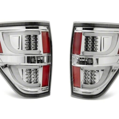 Raxiom for 2009-2014 Ford F-150 Styleside G2 LED Tail Lights- Chrome Housing- Clear Lens - Image 6